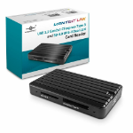 Vantec UGT-CR702 card reader USB 3.2 Gen 2 (3.1 Gen 2) Type-C Black