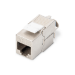 Digitus CAT 6A Keystone module, shielded, tool-free mounting connection
