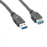 eNet Components USB3.0MAFA-10F USB cable 118.1" (3 m) USB 3.2 Gen 1 (3.1 Gen 1) USB A Black