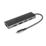 Alcasa HUB-C001A interface hub USB Type-C 5000 Mbit/s Anthracite