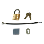 Chief PACLK1 cable lock Black, Gold