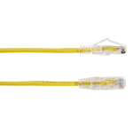 Black Box CAT6A 0.9m networking cable Yellow U/UTP (UTP)