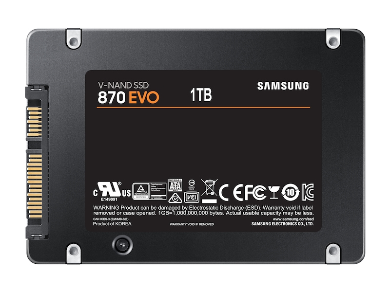 Samsung 870 EVO 1000 GB Black