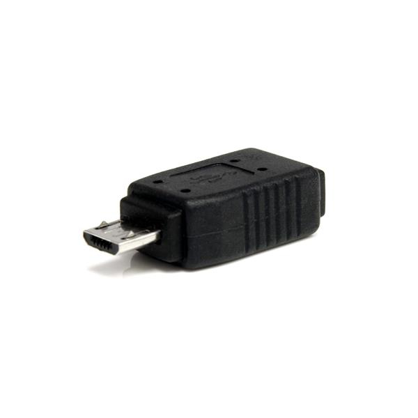 Image of StarTech.com Micro USB to Mini USB 2.0 Adapter M/F