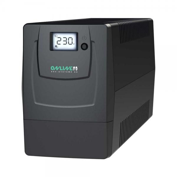 Image of ONLINE USV-Systeme USV YUNTO Smile 800 Line-Interactive 0.8 kVA...