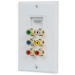 Monoprice 12100 wall plate/switch cover White