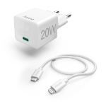 Hama 00201620 oplader voor mobiele apparatuur Smartphone, Tablet Wit AC Snel opladen Binnen