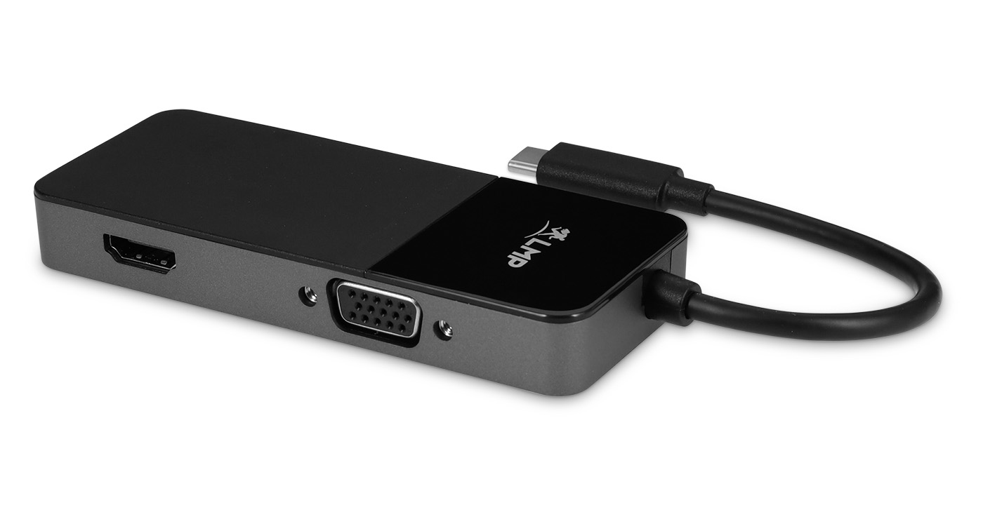 Image of LMP 24174 USB graphics adapter Black