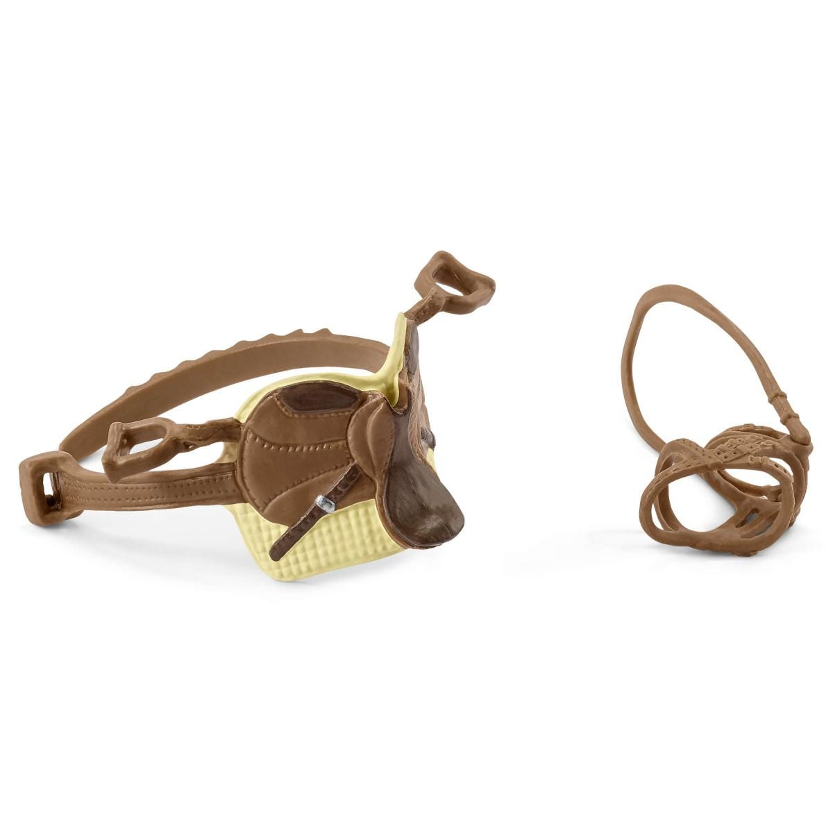 Image of Schleich 42492 action figure giocattolo Horse Club Saddle & Bridle...