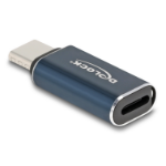 DeLOCK 60688 tussenstuk voor kabels USB 2.0 Type-C 8 pin Lightning Antraciet