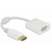 DeLOCK Adapter DisplayPort 1.2 male to VGA female white