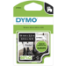 Dymo 16957/S0718040 DirectLabel-etikettes Nylon black on white 12mm x 3,5m for Dymo D1 6-12mm/19mm/24mm/400 Duo