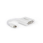 StarTech.com Mini DisplayPort to DVI Video Adapter Converter - White