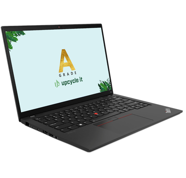 upcycle it Lenovo ThinkPad T14s Gen 1 (Refurbished) A Intel® Core™ i5 i5-10310U Laptop 35.6 cm (14") Touchscreen Full HD 16 GB DDR4-SDRAM 256 GB SSD Windows 11 Pro Black