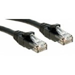 Lindy 45432 networking cable Black 1 m Cat6 U/UTP (UTP)