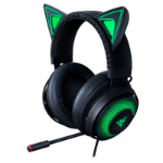 Razer Kraken Kitty Edition Headset Wired Head-band Gaming Black, Green