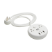 Tripp Lite TLP26PD30WCAM surge protector White 2 AC outlet(s) 120 V 72" (1.83 m)