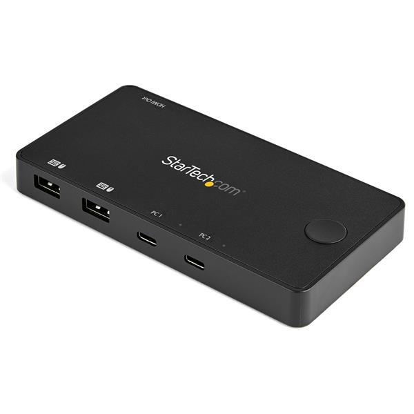 Image of StarTech.com 2 Port USB C KVM Switch - 4K 60Hz HDMI - Compact Dual...