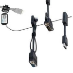 Liberty AV Solutions DL-AR5558 video cable adapter HDMI Type A (Standard) DVI + VGA (D-Sub) Black