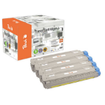 Peach PT1088 tonercartridge 4 stuk(s) Compatibel Zwart, Cyaan, Magenta, Geel