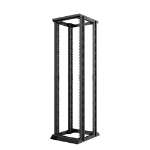 Lanview ROF42UDF66BL rack cabinet 42U Freestanding rack Black