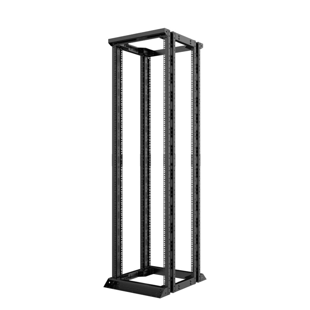 Lanview ROF42UDF66BL rack cabinet 42U Freestanding rack Black