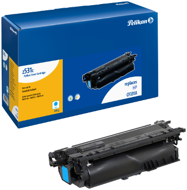 Image of Pelikan 4237064/2531C Toner cartridge cyan, 1x15K pages 300 grams...