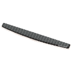 Fellowes Keyboard Wrist Rest - Photo Gel Wrist Rest with Non Skid Rubber Base & Antibacterial Protection - Ergonomic Wrist Support for Computer, Laptop, Home Office Use - Chevron