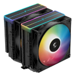 DeepCool AG620 BK ARGB V2 Chipset, Motherboard Air cooler 12 cm Black 1 pc(s)