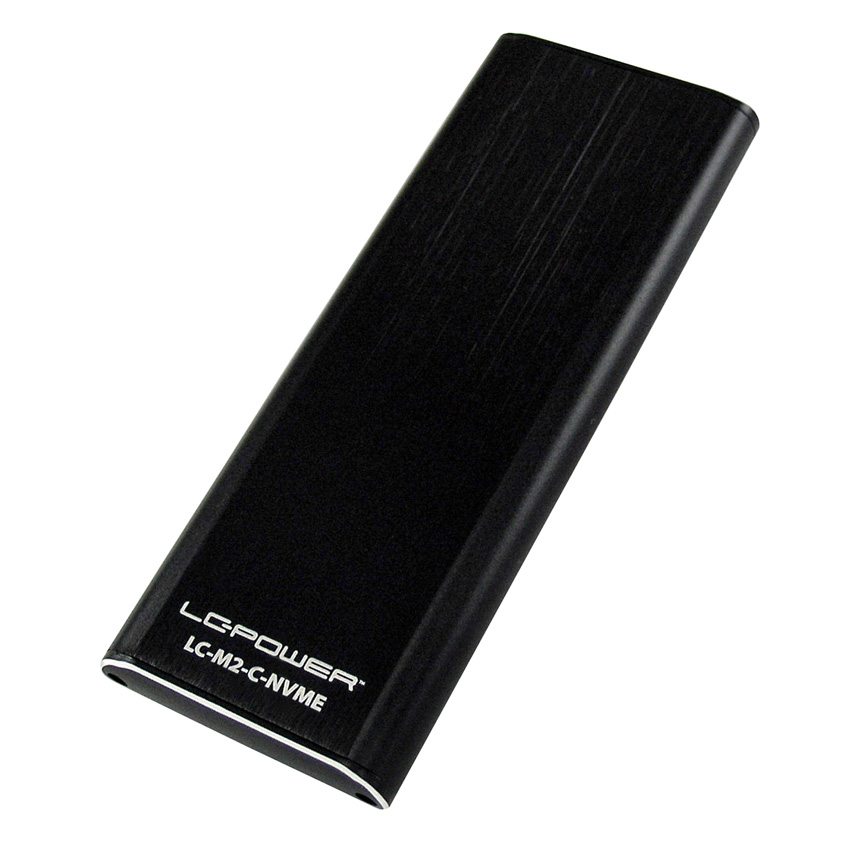 Image of LC-Power LC-M2-C-NVME storage drive enclosure SSD enclosure Black M.2