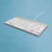 R-Go Tools Compact Break Ergonomic keyboard R-Go , compact keyboard with break software, QWERTZ (DE), wired, white