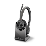 HP Poly Voyager 4320 Microsoft Teams Certified Headset +BT700 dongle +Charging Stand