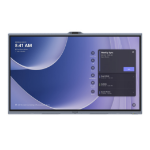 MAXHUB XBoard V7 Series 190.5 cm (75") 3840 x 2160 pixels VA Wi-Fi 6 (802.11ax) Black Bluetooth