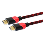 Savio GCL-01 HDMI cable 1.8 m HDMI Type A (Standard) Red