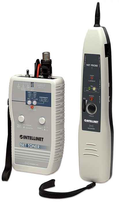 Image of Intellinet Net Toner and Probe Kit, Tone Generator, Tests datacom,...