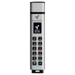 DataLocker Sentry K350 512 GB Encrypted USB Drive, FIPS 140-2 L3, AES 256-bit, MIL-STD-810G, Display with Keypad, USB A Connector compatible with 3.2 Gen 1 & USB 2.0