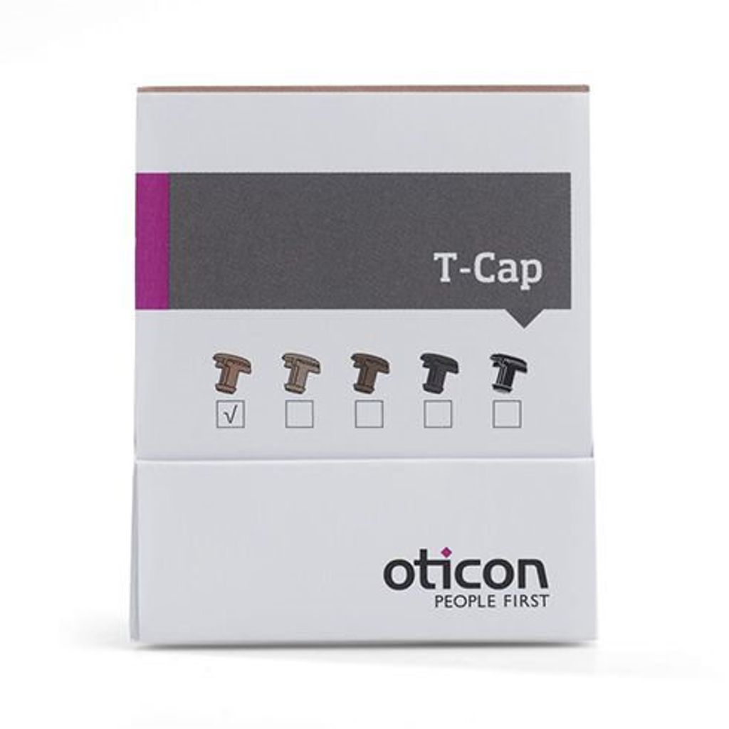 EU Product - T-Cap Oticon, 8 pcs (microphone filter) beige thumbnail
