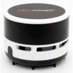 RealPower Mini Hoover-1 handheld vacuum Black, White Bagless