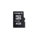 Integral 4GB MICRO SDHC MLC FLASH CL10 20 MB/S + ADAPTER