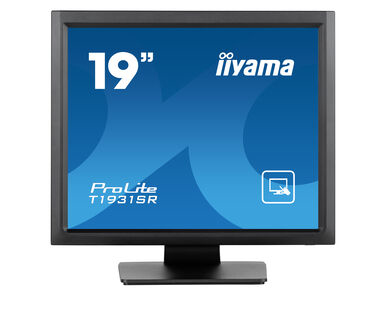 iiyama ProLite T1931SR-B1S computer monitor 48.3 cm (19") 1280 x 1024 pixels SXGA LCD Touchscreen Black
