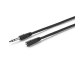 Vivolink PROMJJMF1.5 audio kabel 1,5 m 6.35mm 3.5mm Zwart