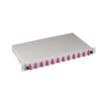 EFB Elektronik B71203L12OM4 glasvezeladapter SC 1 stuk(s) Grijs, Violet