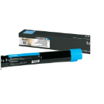 C950X2CG Toner cyan, 22K pages @ 5% coverage