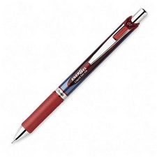Pentel Energel XM Klick Clip-on retractable pen Red 12 pc(s)