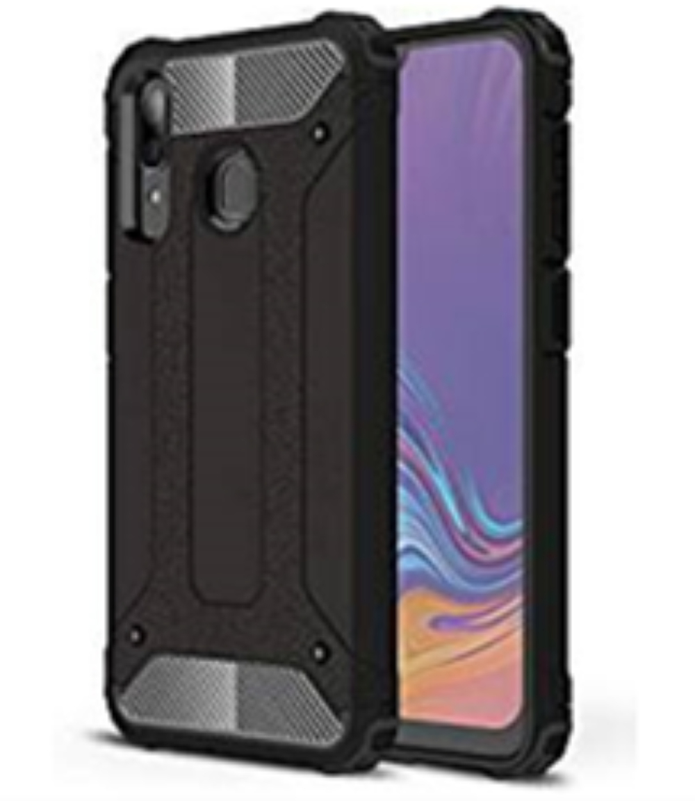 JLC Samsung A20E Military Case- Black