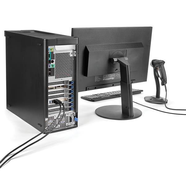 StarTech.com 4 Port PCI Express (PCIe) SuperSpeed USB 3.0 Card Adapter w/ 4 Dedicated 5Gbps Channels - UASP - SATA / LP4 Power