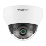 Hanwha 2MP INDOOR 2.8 FIXED WDR Dome IP security camera 1920 x 1080 pixels Ceiling