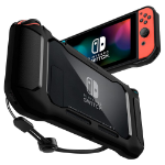 Spigen Rugged Armor Cover Nintendo Polycarbonate (PC), Thermoplastic polyurethane (TPU) Black