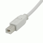 C2G 1m USB 2.0 A/B Cable USB-kabel USB A USB B Wit