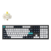 Keychron Q6 Max keyboard Universal USB + RF Wireless + Bluetooth QWERTY UK English Black, White